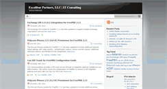 Desktop Screenshot of excaliburtech.net